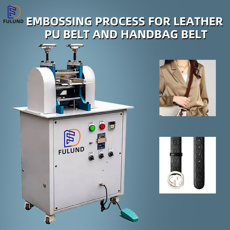 Rotary Leather Belt Strap Embossing Machine 220V